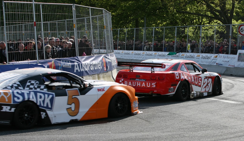 Jan Magnussen havde ikke de store kvaler med at holde føringen.
(Foto: Motorsporten.dk)